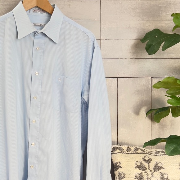 Vintage Christian Dior Chemise plus dé coton Made In USA - Picture 9 of 12